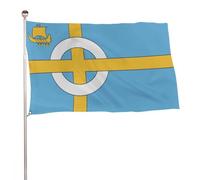 Drapeau décoratif de Jardin Île de Skye Bannière de Cour pour Extérieure | 3x5 FT Suspendre Drapeaux Décoratif Durable Bannière pour Porche Fête