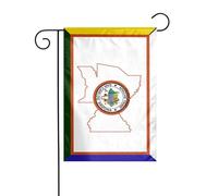 Drapeau Décoratif De Jardin La Tribu San Carlos Durable Drapeau Double Face Bannière Pour Bureaux Intérieur Fête 12X18 Inch