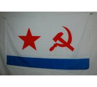 Drapeau Décoratif De Jardin Marine De L'Urss, Art Naval Patriotique De L'Union Soviétique Suspendre Bannière Décorative Double Face Décoration De Drapeau Pour Intérieur Fête 3X5 Ft
