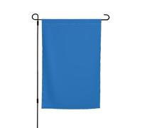 Drapeau décoratif d'extérieur en polyester bleu Berlin 45 x 30 cm, parfait pour la décoration de jardin ou de terrasse