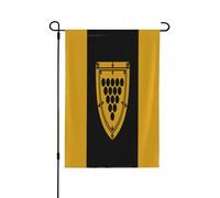 Drapeau décoratif double face du comté de Cornouailles - Bannière de jardin, parfaite pour la décoration extérieure et intérieure, disponible en deux tailles
