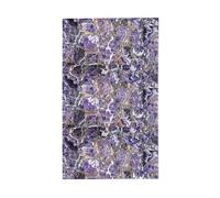 Drapeau décoratif extérieur imprimé marbre violet 0,9 x 1,5 m, drapeau personnalisé, adapté pour la décoration extérieure, jardin, terrasse