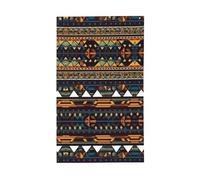 Drapeau décoratif extérieur motif ethnique africain pour jardin, terrasse, boîte aux lettres, porche, véranda