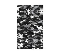 Drapeau décoratif imprimé camouflage noir gris blanc toutes saisons imprimé simple face intérieur extérieur affichage clair