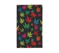 Drapeau décoratif léger avec feuilles d'herbes aromatiques pour intérieur ou extérieur