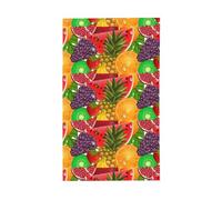 Drapeau décoratif pour extérieur motif fruits frais ananas toutes saisons motif unilatéral cour porche terrasse