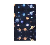 Drapeau décoratif pour extérieur, planètes, étoiles et voie lactée, toutes saisons, motif simple face, cour, porche, terrasse
