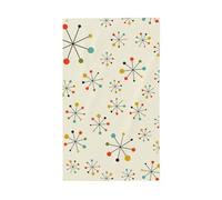Drapeau décoratif rétro moderne avec impression de jardin pour intérieur et extérieur, cour, porche, pelouse, jardin, vacances