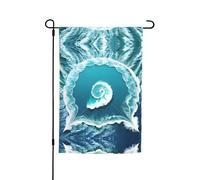 Drapeau décoratif Sea of Love pour jardin, 30,5 x 45,7 cm, 100 % fibre de polyester, tissu épais, universel pour toutes les saisons