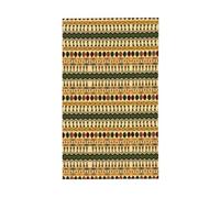 Drapeau décoratif traditionnel africain de style bohème pour toutes les saisons - Motif imprimé sur un seul côté - Pour intérieur et extérieur