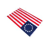 Drapeau Décorative Polyester Bannière États, D'amérique | Drapeaux Américains pour Clubs Sportifs et Table, Surface Plane, Bords sans Bavure, Décoration