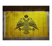 Drapeau d'église orthodoxe grecque orientale Athos à monture d'aigle à Double tête, 90x150CM