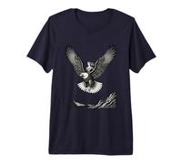 Drapeau Demon Witchy Winds and Wild Wings T-Shirt Haut de Gamme