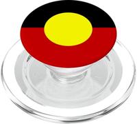 Drapeau des aborigènes PopSockets PopGrip pour MagSafe