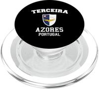 Drapeau des Açores de Terceira - Souvenir de l'île du Portugal PopSockets PopGrip pour MagSafe