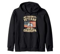 Drapeau des anciens combattants des États-Unis Sweat à Capuche