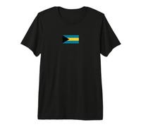 Drapeau des Bahamas des Bahamas T-Shirt Haut de Gamme
