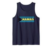 Drapeau des Bahamas Lettering It is in My ADN Bahamians Débardeur