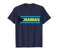 Drapeau des Bahamas Lettering It is in My ADN Bahamians T-Shirt