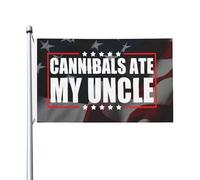 Drapeau Des cannibales ont mangé mon oncle Drapeau De Jardin
