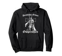 Drapeau des Chevaliers teutoniques Drapeau Buhurt Chevalier Sweat à Capuche