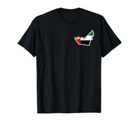 Drapeau des Émirats Arabes Unis Motif Pays du Golfe T-Shirt
