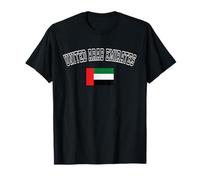 Drapeau des Émirats Arabes Unis - Style rétro - Motif Patrimoine T-Shirt