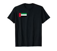 Drapeau des Émirats Arabes Unis T-Shirt Graphique avec Valeur