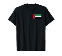 Drapeau des Émirats Arabes Unis T-Shirt Graphique avec Valeur