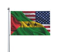 Drapeau des États-Unis 3 x 5 pieds, drapeau de Sao Tomé-et-Principe, impres