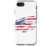 Drapeau des États-Unis d'Amérique pour Les patriotes Coque pour iPhone SE (2020) / 7/8