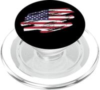 Drapeau des États-Unis d'Amérique pour Les patriotes PopSockets PopGrip pour MagSafe