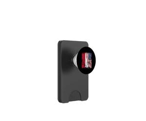Drapeau des États-Unis d'Indonésie Vieilli - Demi américain PopSockets PopWallet pour MagSafe