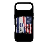 Drapeau des États-Unis d'Israël Vieilli - Demi américain Coque pour iPhone Air