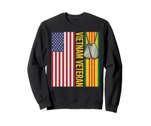 Drapeau des États-Unis du Vietnam pour vétérans du Vietnam Sweatshirt