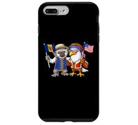 Drapeau des États-Unis et de la Barbade Origines barbadienne Coque pour iPhone 7 Plus/8 Plus
