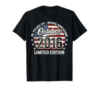 Drapeau des États-Unis pour Le 10e Anniversaire du 10 Octobre 2016 T-Shirt