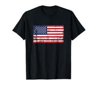 Drapeau des États-Unis Vintage - Drapeau américain rétro T-Shirt Graphique avec Valeur
