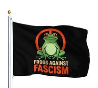Drapeau des Grenouilles contre le Fascisme pour la classe