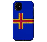 Drapeau des ÎLES Aland Finlande Coque pour iPhone 11