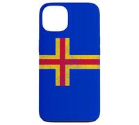 Drapeau des ÎLES Aland Finlande Coque pour iPhone 13