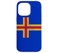 Drapeau des ÎLES Aland Finlande Coque pour iPhone 14 Pro Max