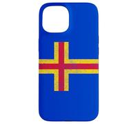 Drapeau des ÎLES Aland Finlande Coque pour iPhone 15