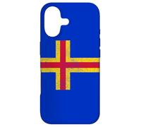 Drapeau des ÎLES Aland Finlande Coque pour iPhone 17