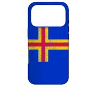 Drapeau des ÎLES Aland Finlande Coque pour iPhone 17 Pro
