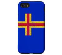 Drapeau des ÎLES Aland Finlande Coque pour iPhone SE (2020) / 7/8