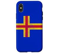 Drapeau des ÎLES Aland Finlande Coque pour iPhone X/XS