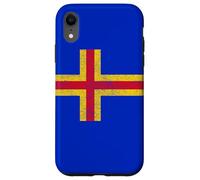 Drapeau des ÎLES Aland Finlande Coque pour iPhone XR