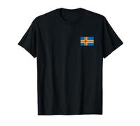 Drapeau des ÎLES Aland Finlande T-Shirt