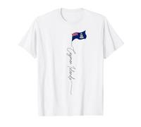 Drapeau des îles Caïmanes, Drapeau Patriotique des îles Caïmanes T-Shirt Graphique avec Valeur